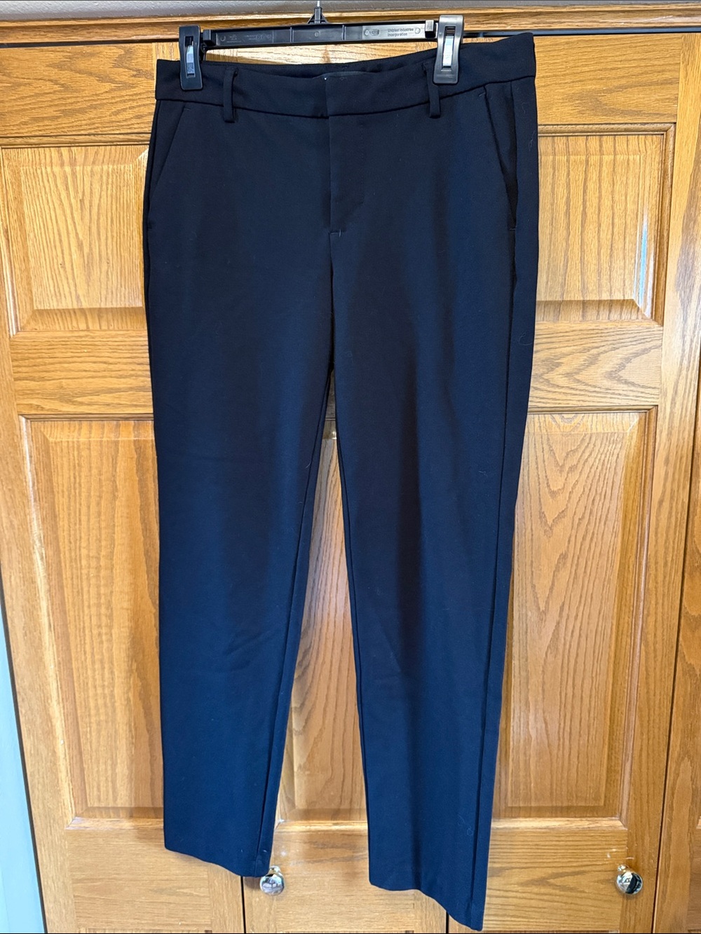 Liverpool Straight Leg Dress Pants in Black-Size: 8/29